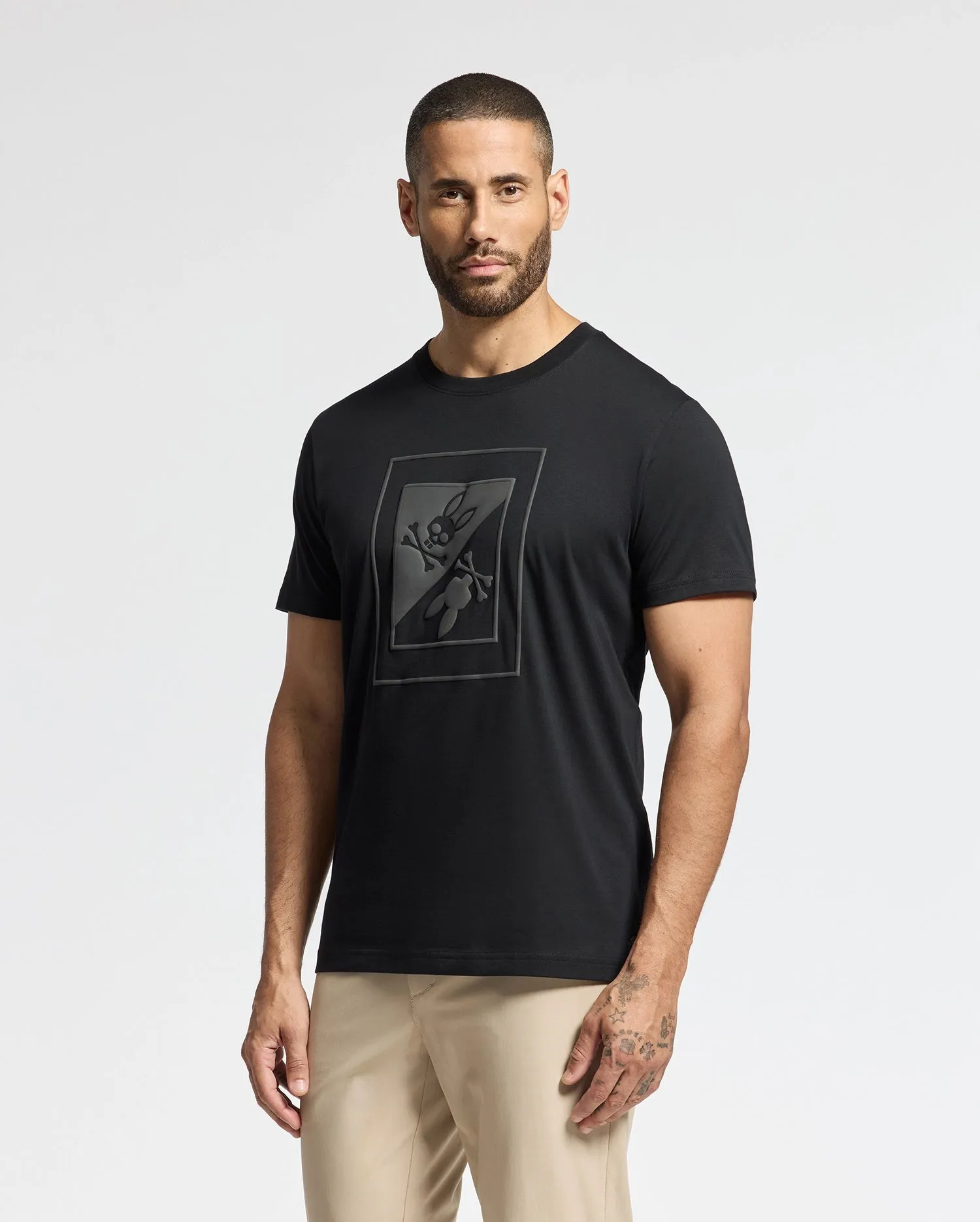 MENS DOTSER GRAPHIC TEE - B6U197E200 sold by Psycho Bunny product image thumbnail 5