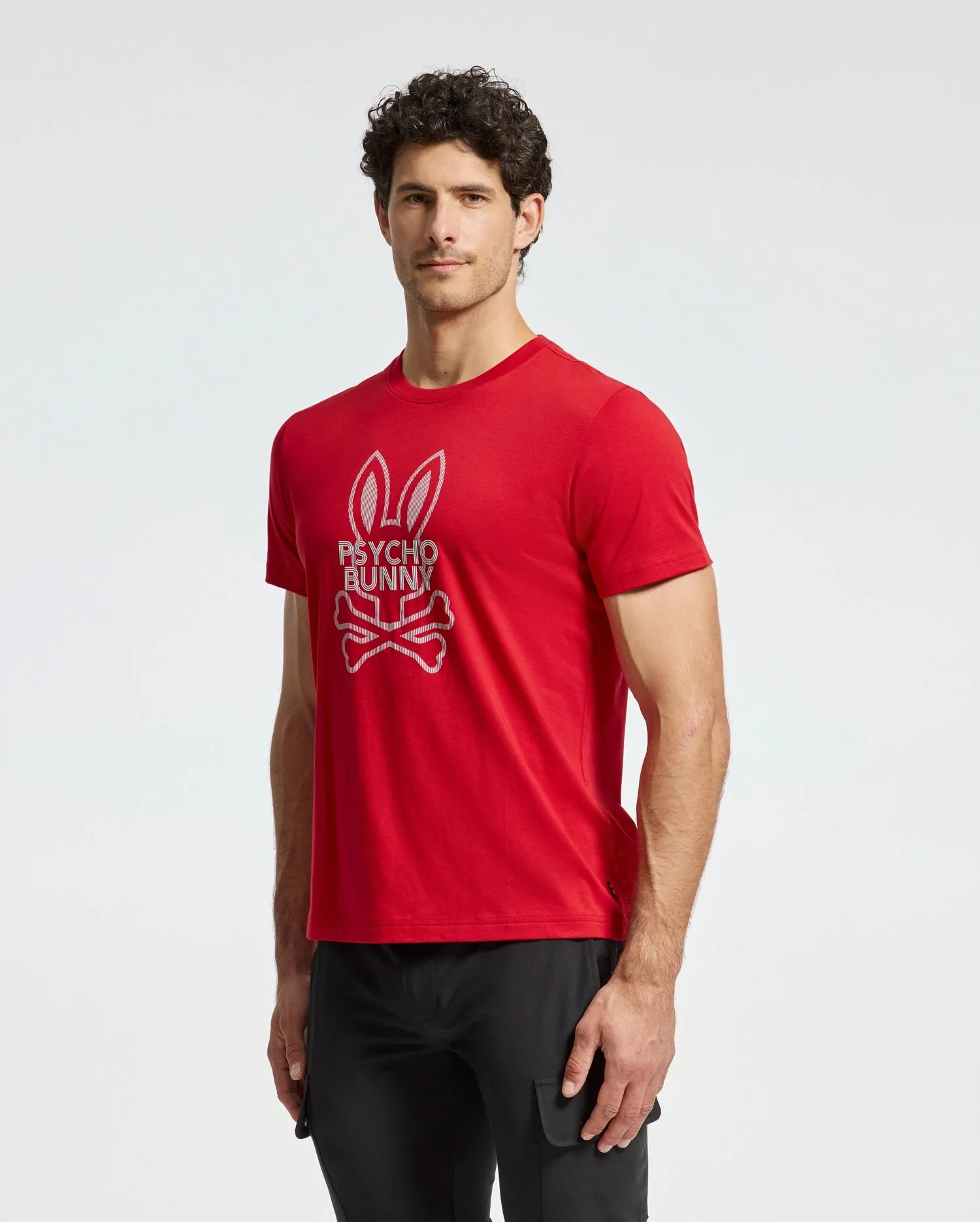 MENS DUMON GRAPHIC TEE - B6U271E200 sold by Psycho Bunny product image thumbnail 5