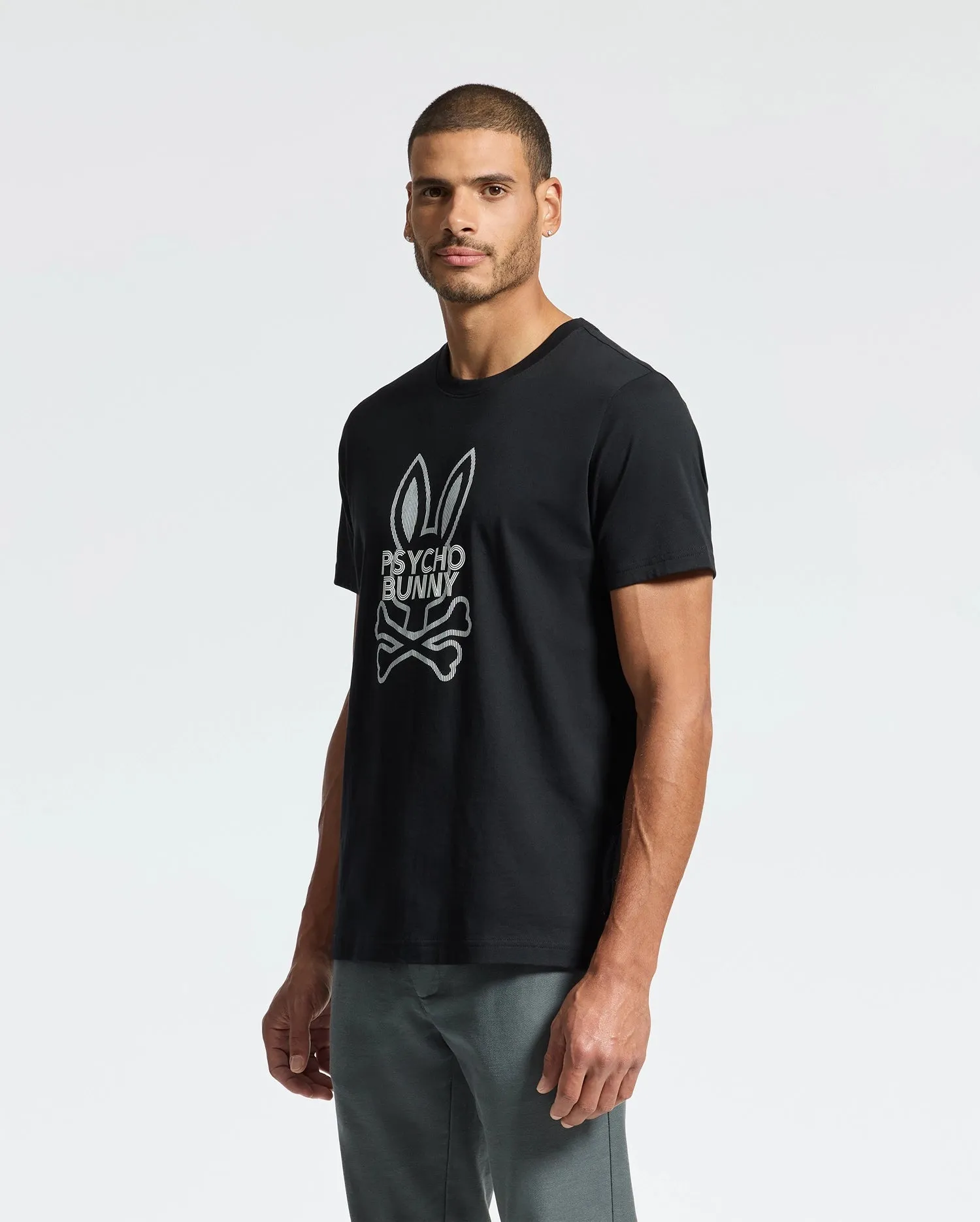 MENS DUMON GRAPHIC TEE - B6U271E200 sold by Psycho Bunny product image thumbnail 5