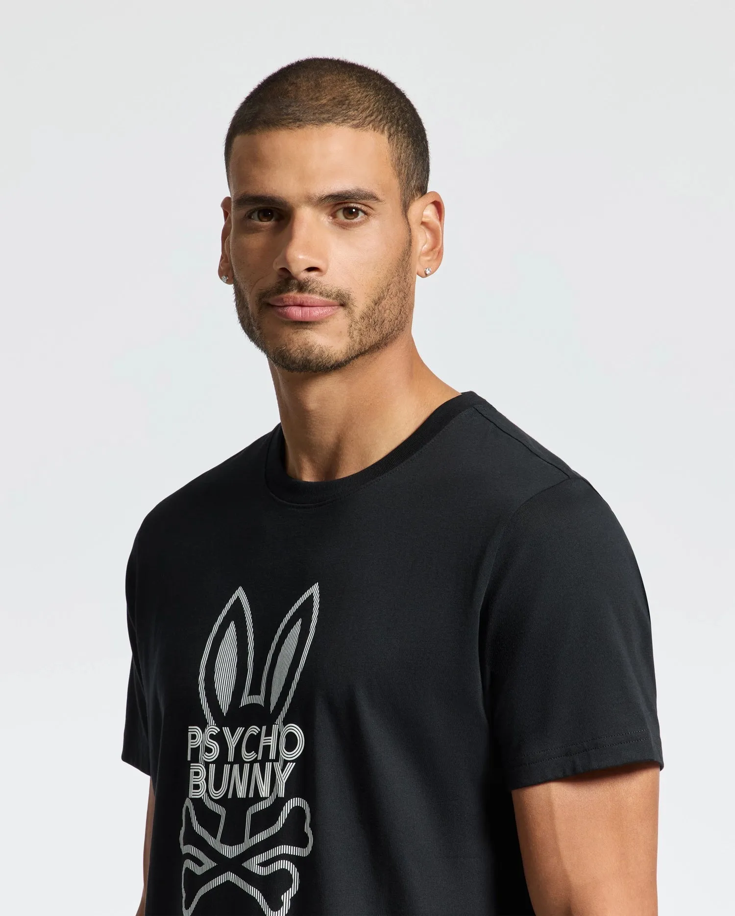 MENS DUMON GRAPHIC TEE - B6U271E200 sold by Psycho Bunny product image thumbnail 3