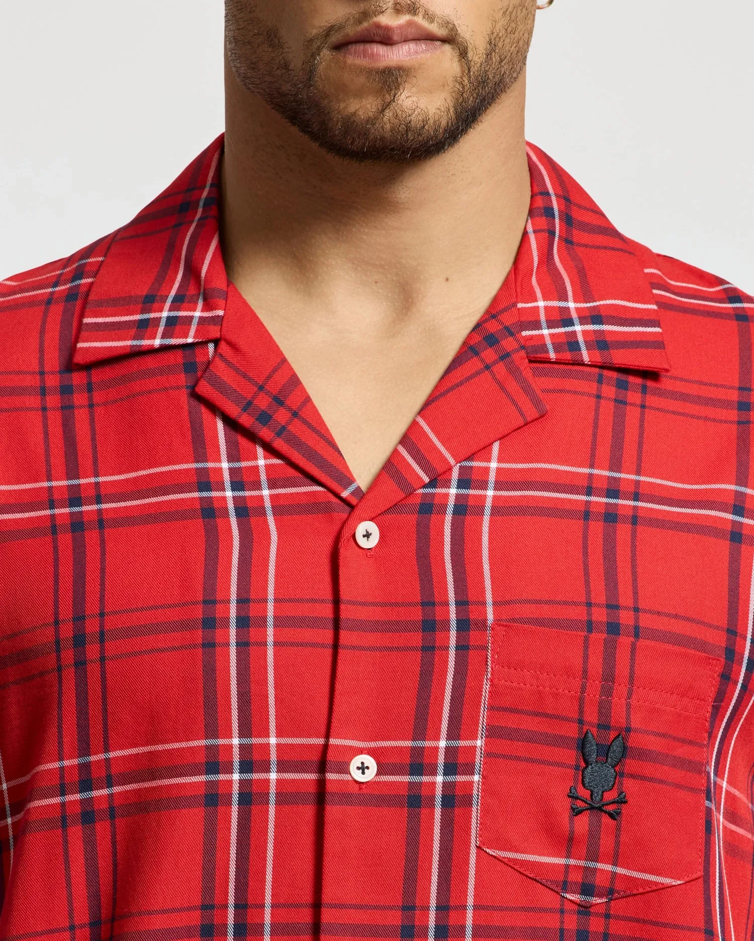 MENS VAL FLANNEL PAJAMA SET - B6X172E200 sold by Psycho Bunny product image thumbnail 4