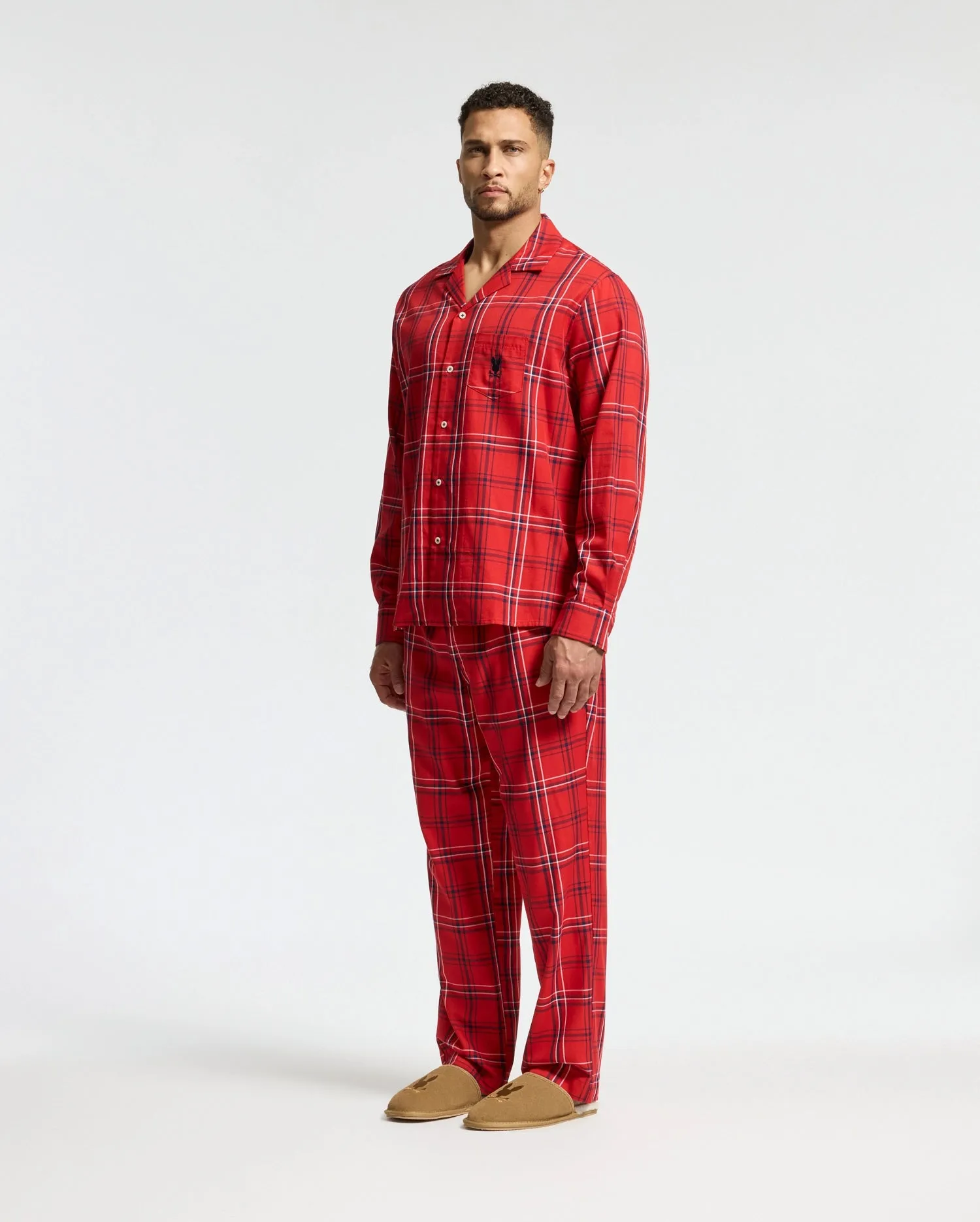 MENS VAL FLANNEL PAJAMA SET - B6X172E200 sold by Psycho Bunny product image thumbnail 3