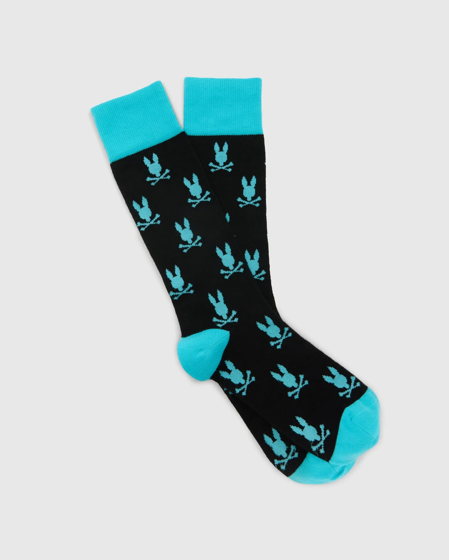 MENS ALL OVER BUNNY DRESS SOCK BOX SET - B6F263E200 sold by Psycho Bunny product image thumbnail 4