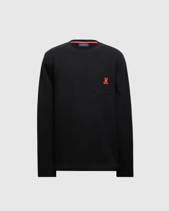 MENS VAL WAFFLE LOUNGE LONG SLEEVE TEE - B6T672E200 sold by Psycho Bunny