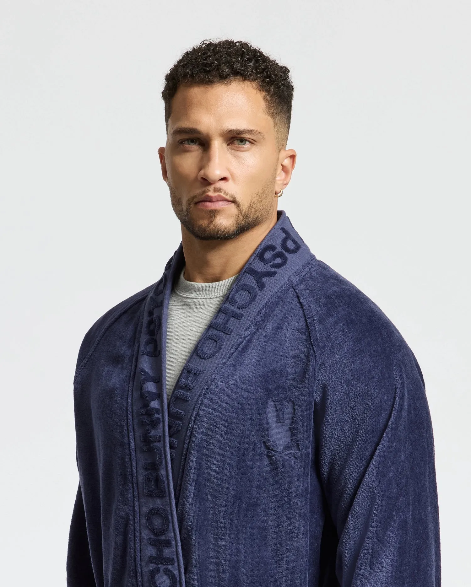 MENS VAL TERRY CLOTH ROBE - B6Y171E200 sold by Psycho Bunny product image thumbnail 5