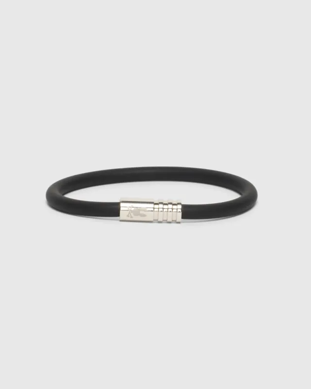 MEN'S ROUND SILICONE BRACELET - B6A386E200 sold by Psycho Bunny