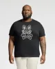 BIG AND TALL DUMON GRAPHIC TEE - B9U271E200 sold by Psycho Bunny