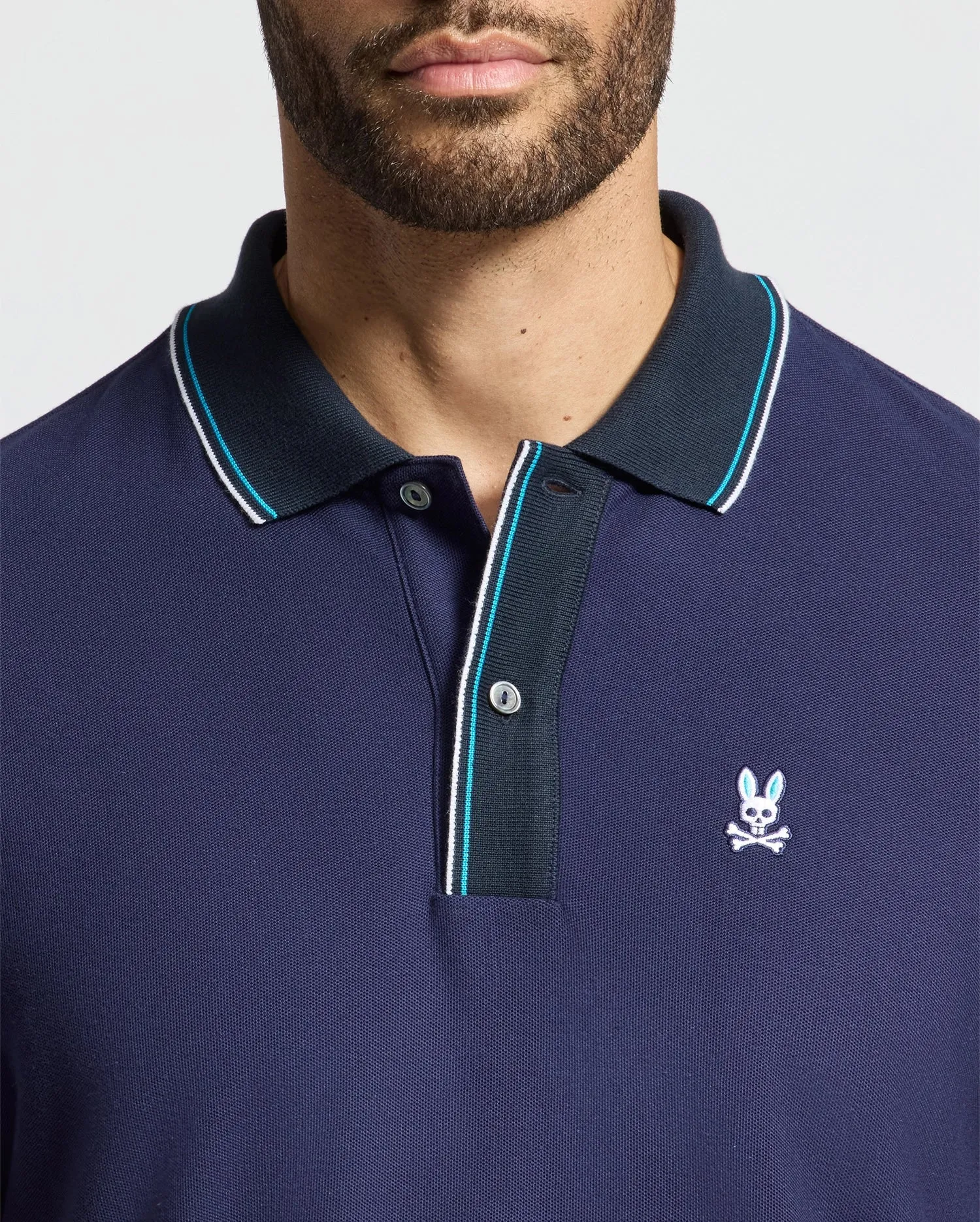 MENS BRANDON PIQUE POLO - B6K280E200 sold by Psycho Bunny product image thumbnail 4