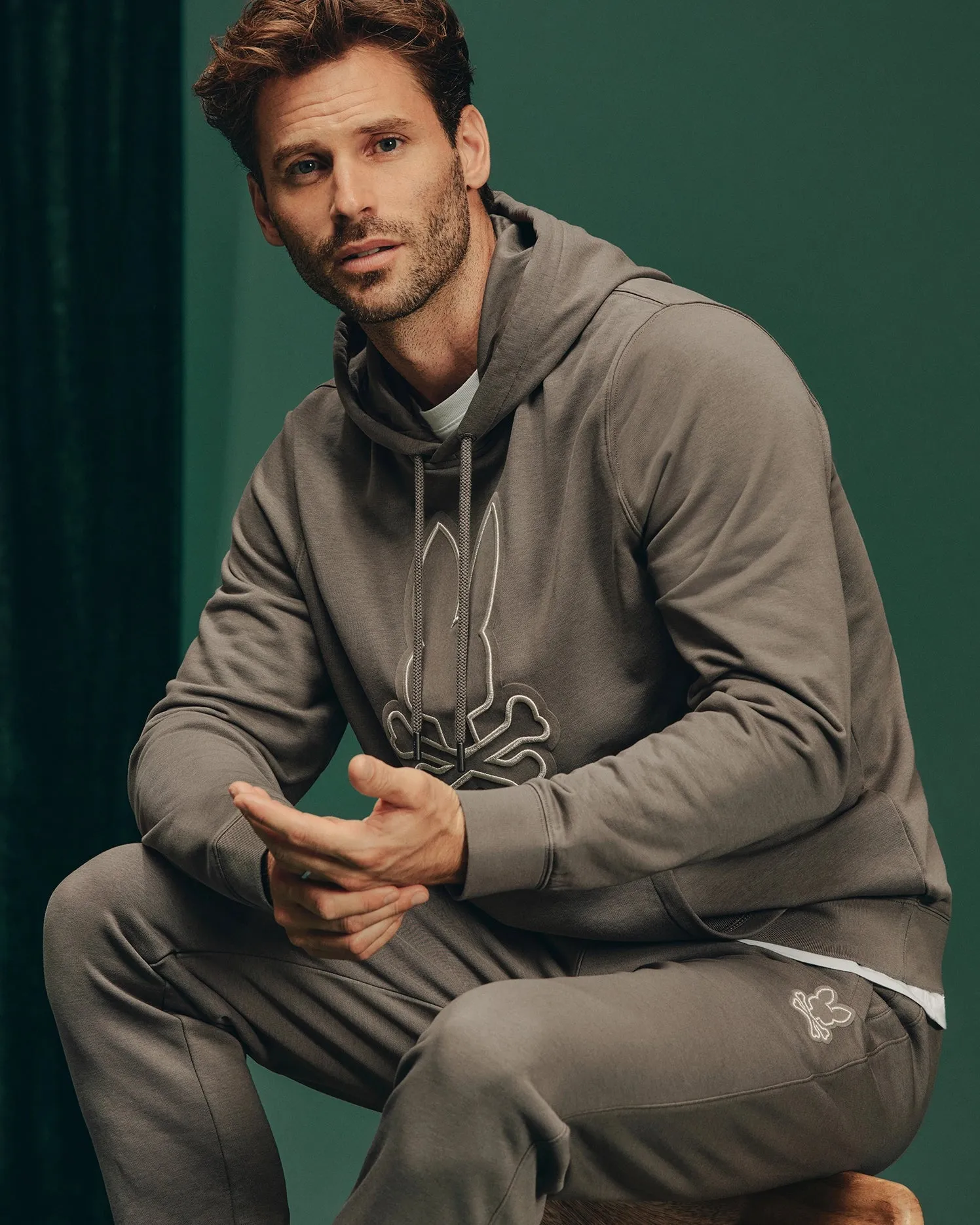 MENS ALEXANDER HOODIE - B6H154E200 sold by Psycho Bunny