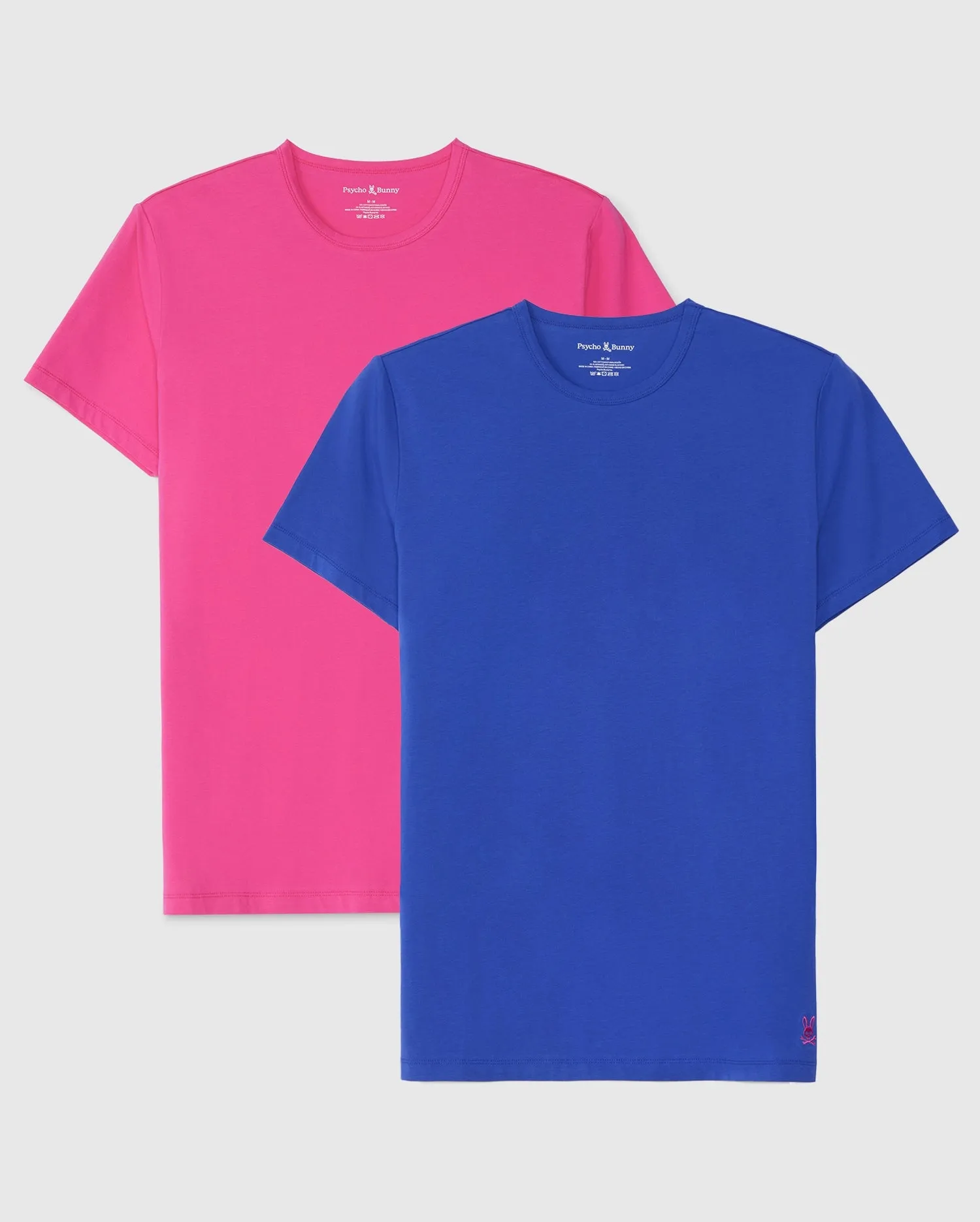 MENS CREW NECK LOUNGE TEE 2 PACK - B6U904B200 sold by Psycho Bunny product image thumbnail 3