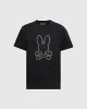 MENS MONARC FRONT BUNNY GRAPHIC TEE - B6U211E200 sold by Psycho Bunny