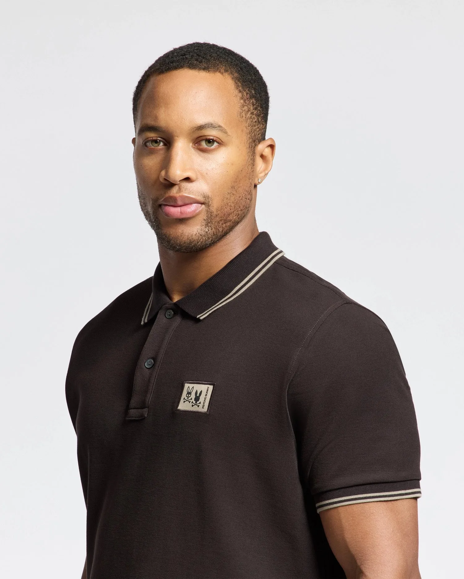 MENS MONROE PIQUE POLO - B6K964D200 sold by Psycho Bunny product image thumbnail 3