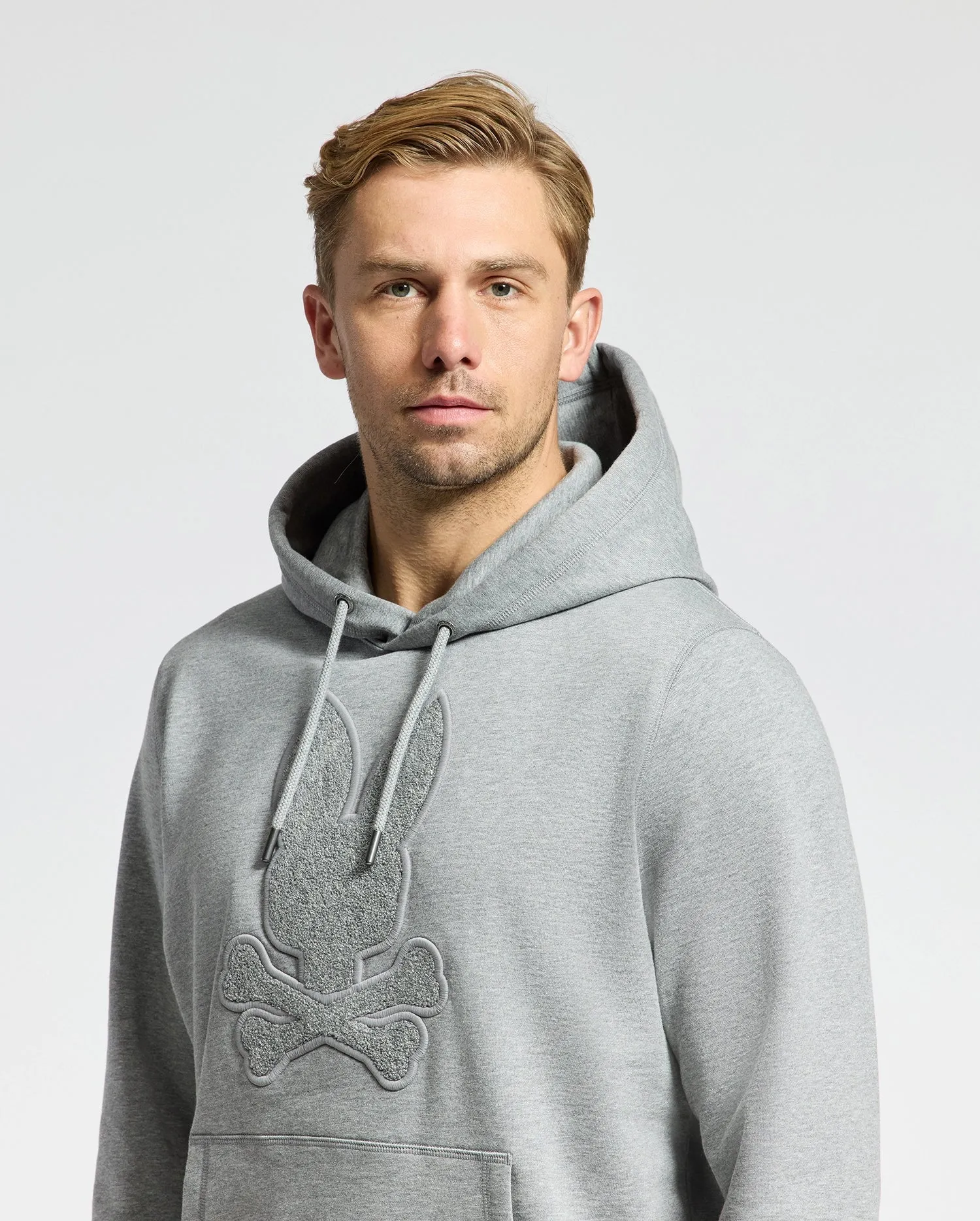 MENS ELDORADO BRUSH BACK HOODIE - B6H234E200 sold by Psycho Bunny product image thumbnail 3