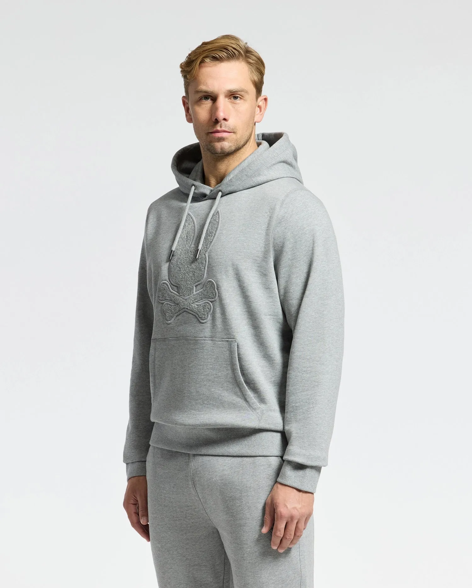MENS ELDORADO BRUSH BACK HOODIE - B6H234E200 sold by Psycho Bunny