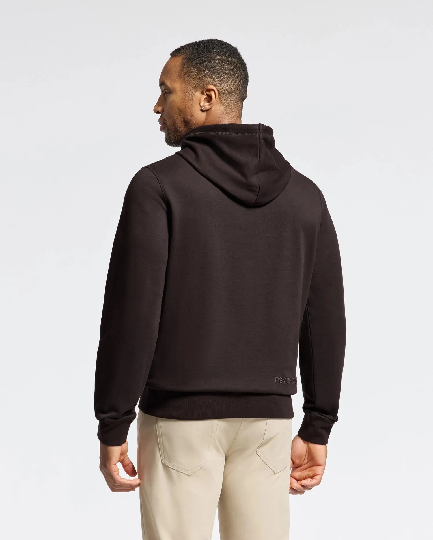 MENS ELDORADO BRUSH BACK HOODIE - B6H234E200 sold by Psycho Bunny product image thumbnail 5