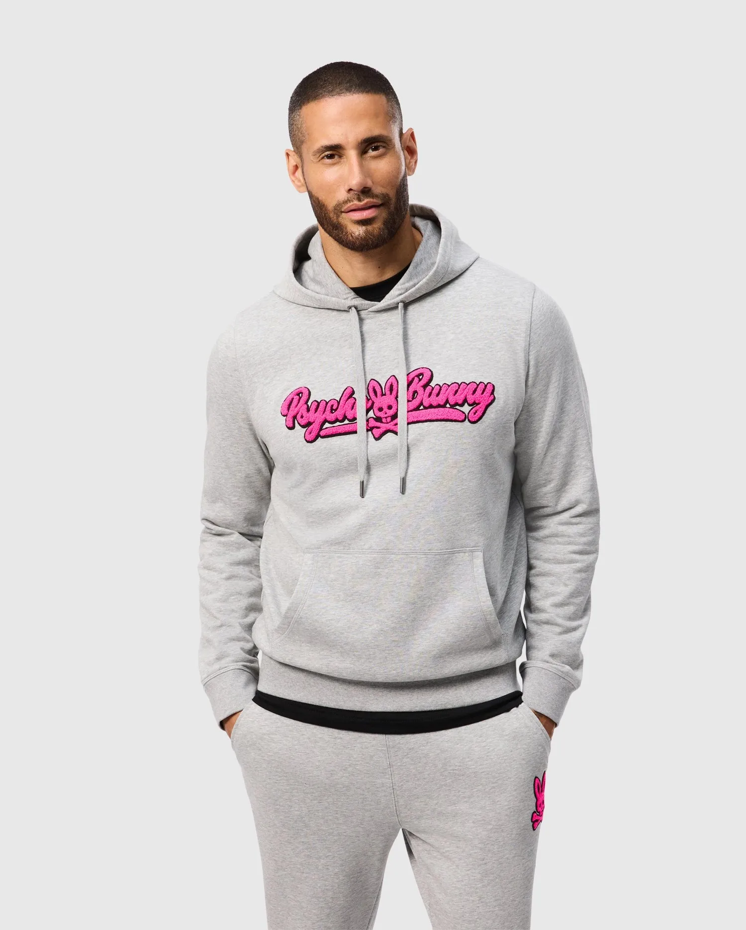 SCOTT CHENILLE PATCH HOODIE - B6H756D200 sold by Psycho Bunny