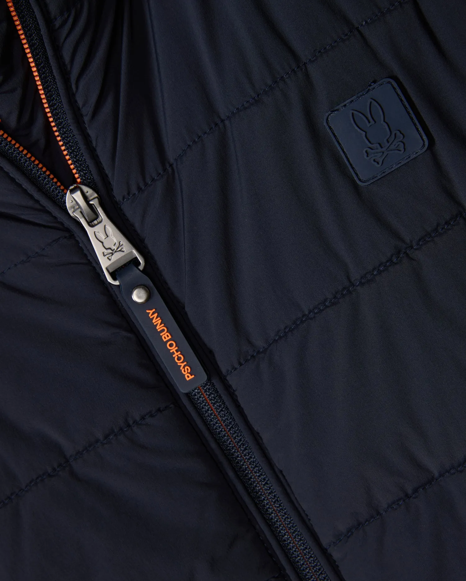 MENS MALCOLM MIXED MEDIA VEST - B6J861D200 sold by Psycho Bunny product image thumbnail 3