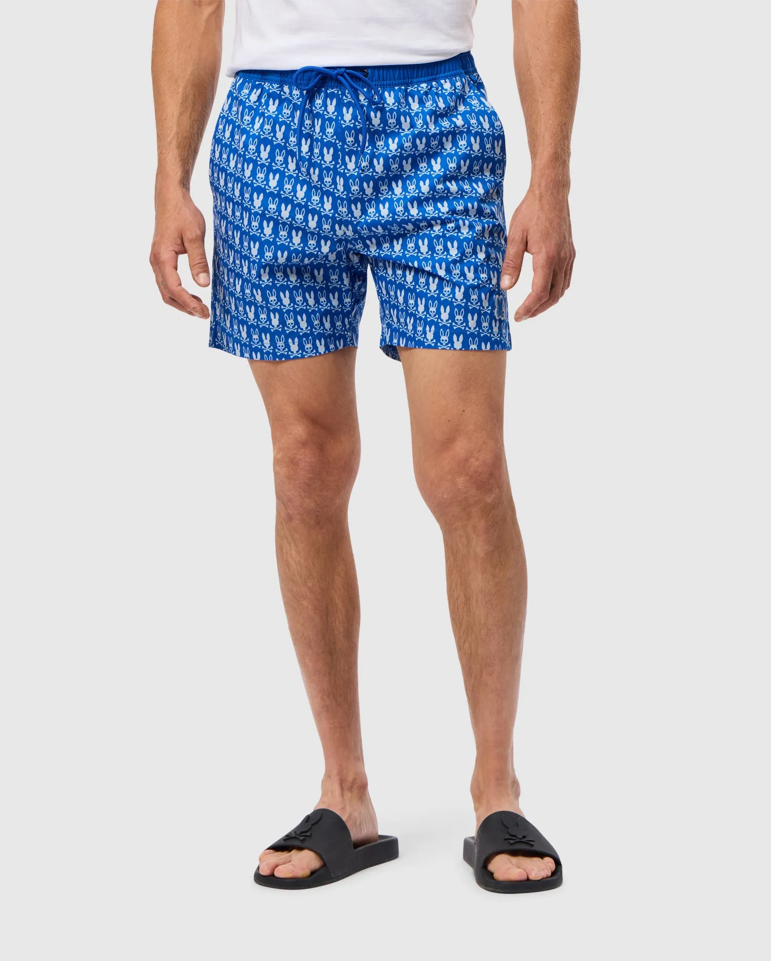 MENS TILDEN ALL OVER BUNNY PRINT SWIM TRUNK - B6W729D200 sold by Psycho Bunny product image thumbnail 2