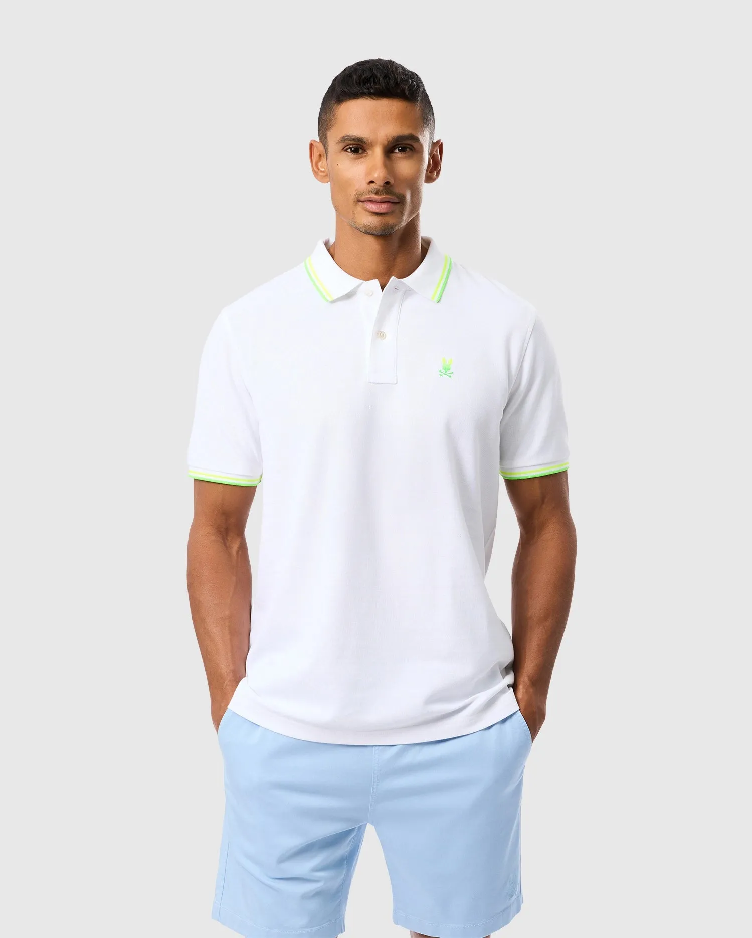 MENS ANDREWS PIQUE POLO - B6K506C200 sold by Psycho Bunny