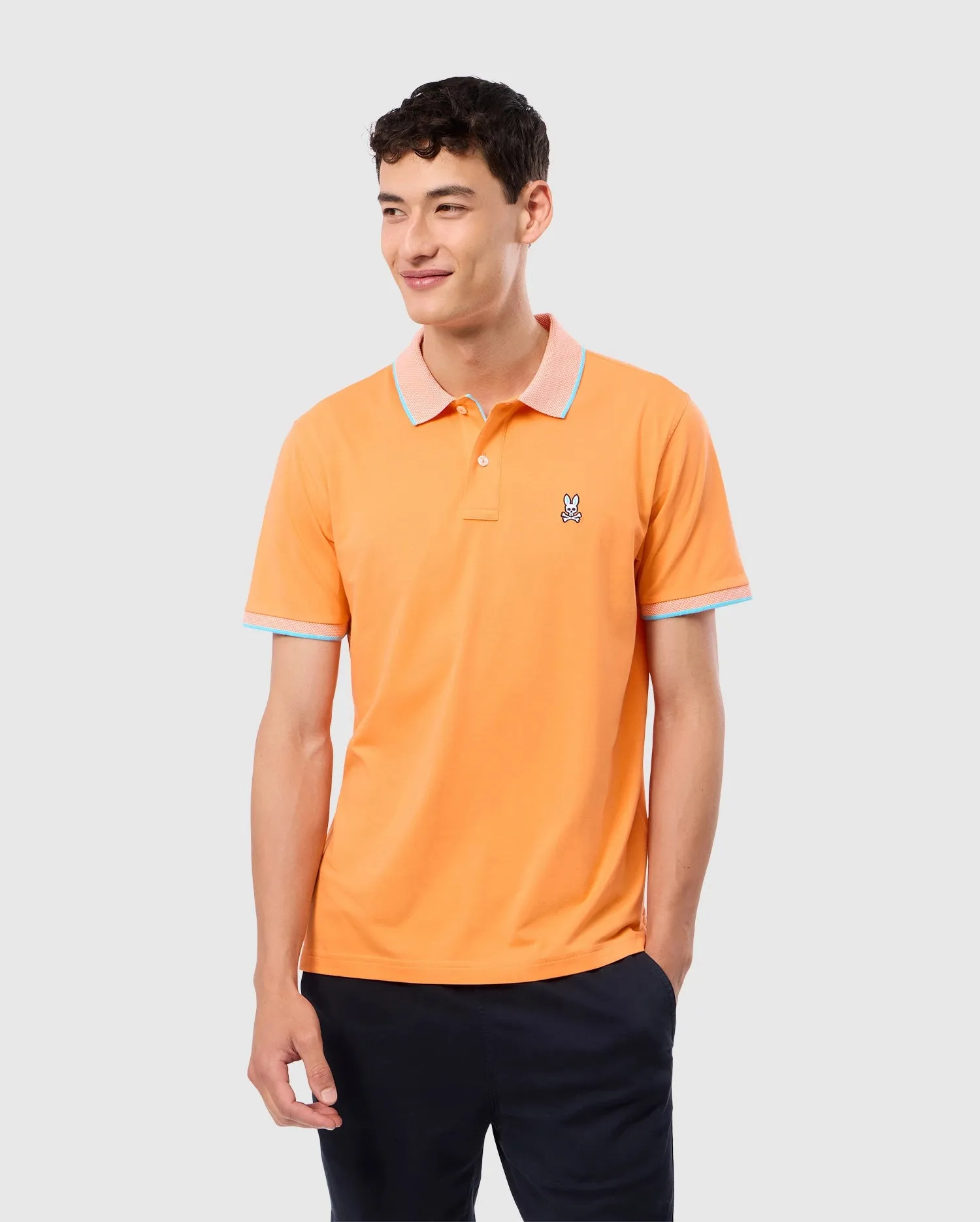 MENS NORTHLAKE JERSEY POLO - B6K504C200 sold by Psycho Bunny