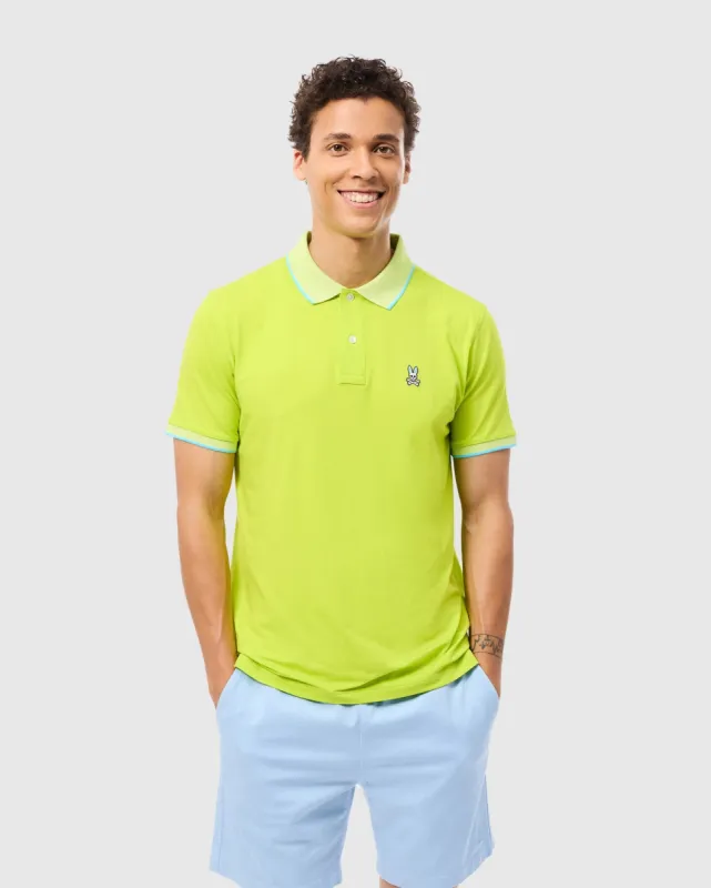 MENS NORTHLAKE JERSEY POLO - B6K504C200 sold by Psycho Bunny