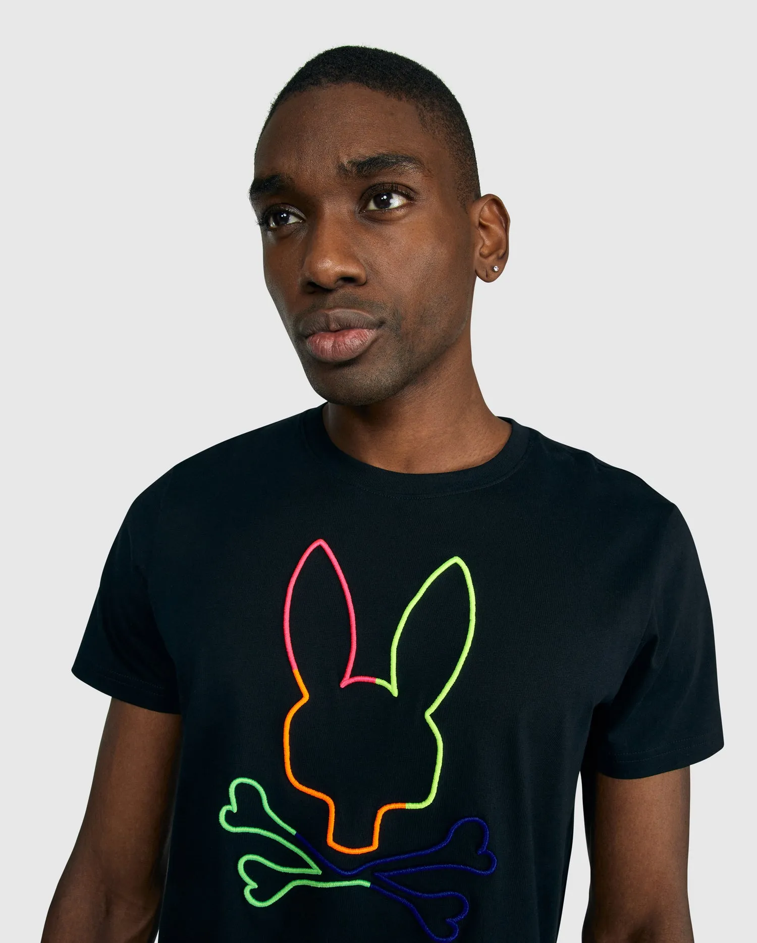 MENS LEO BUNNY TEE - B6U245S1PC sold by Psycho Bunny product image thumbnail 2