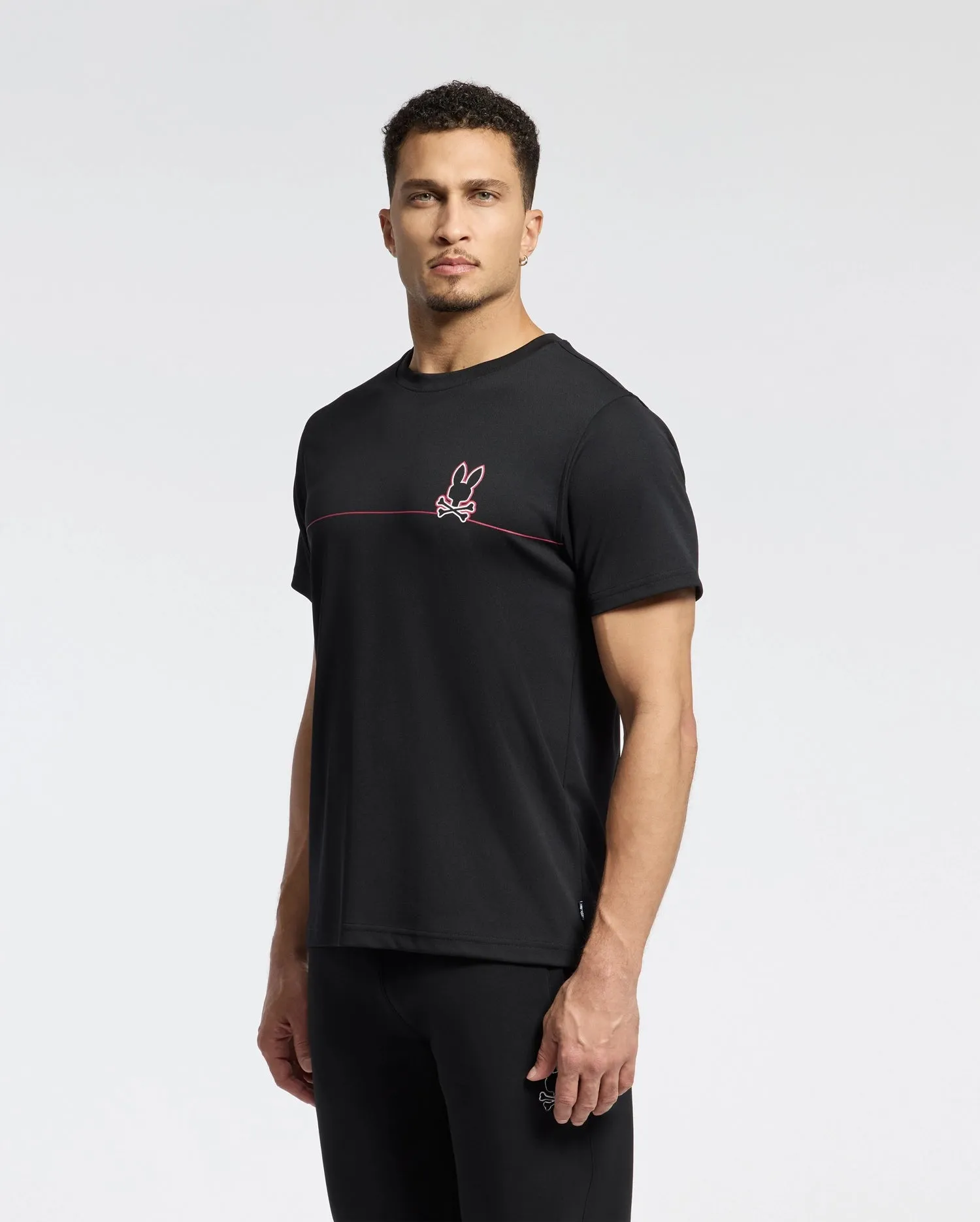 MENS DACANO CHEST GRAPHIC SPORT TEE - B6U313E200 sold by Psycho Bunny