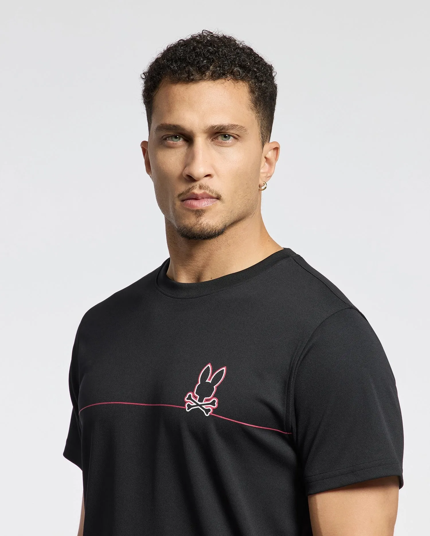 MENS DACANO CHEST GRAPHIC SPORT TEE - B6U313E200 sold by Psycho Bunny product image thumbnail 3