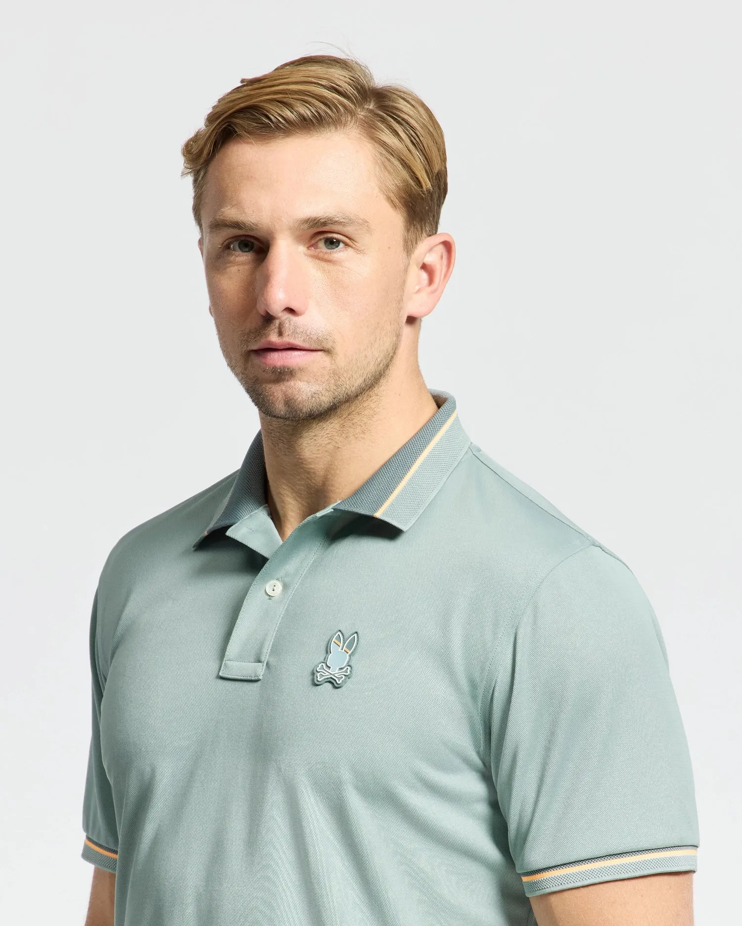 MENS STRATTON SPORT PIQUE POLO - B6K202E200 sold by Psycho Bunny product image thumbnail 3