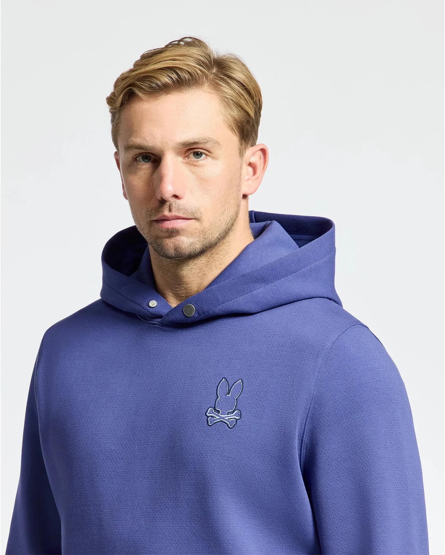 MENS DACANO PERFORATED HOODIE - B6H239E200 sold by Psycho Bunny product image thumbnail 3