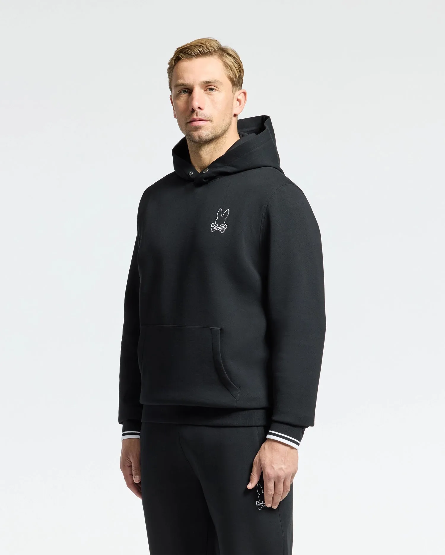 MENS DACANO PERFORATED HOODIE - B6H239E200 sold by Psycho Bunny