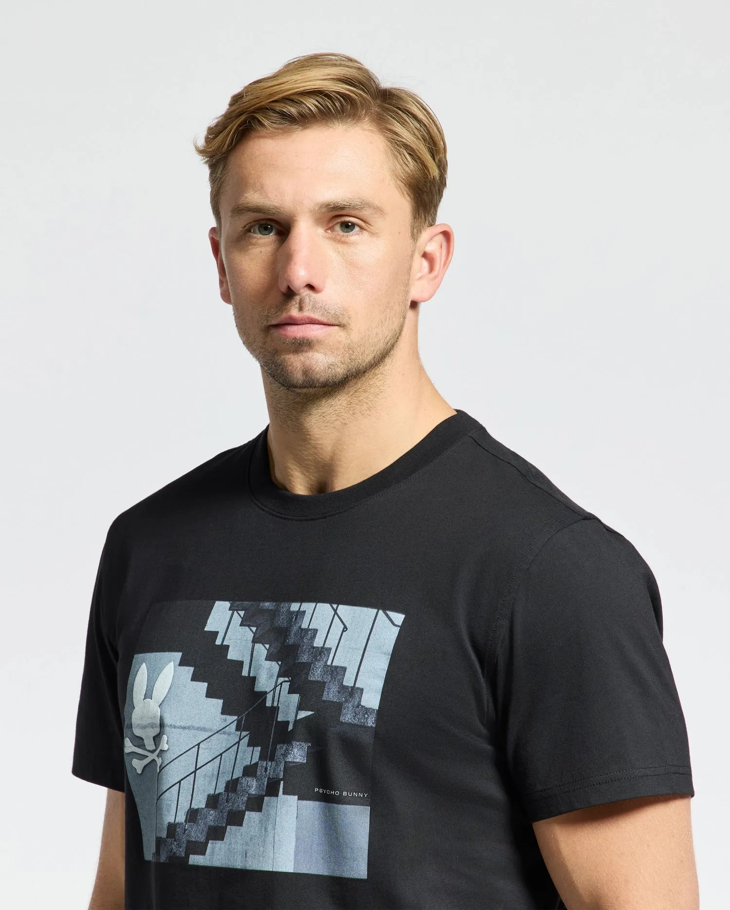 MENS DEAN PHOTO REAL TEE - B6U390E200 sold by Psycho Bunny product image thumbnail 4