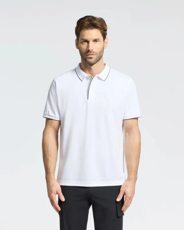 MENS BRYCE PERFORMANCE PIQUE POLO SHIRT - B6K486F200 sold by Psycho Bunny