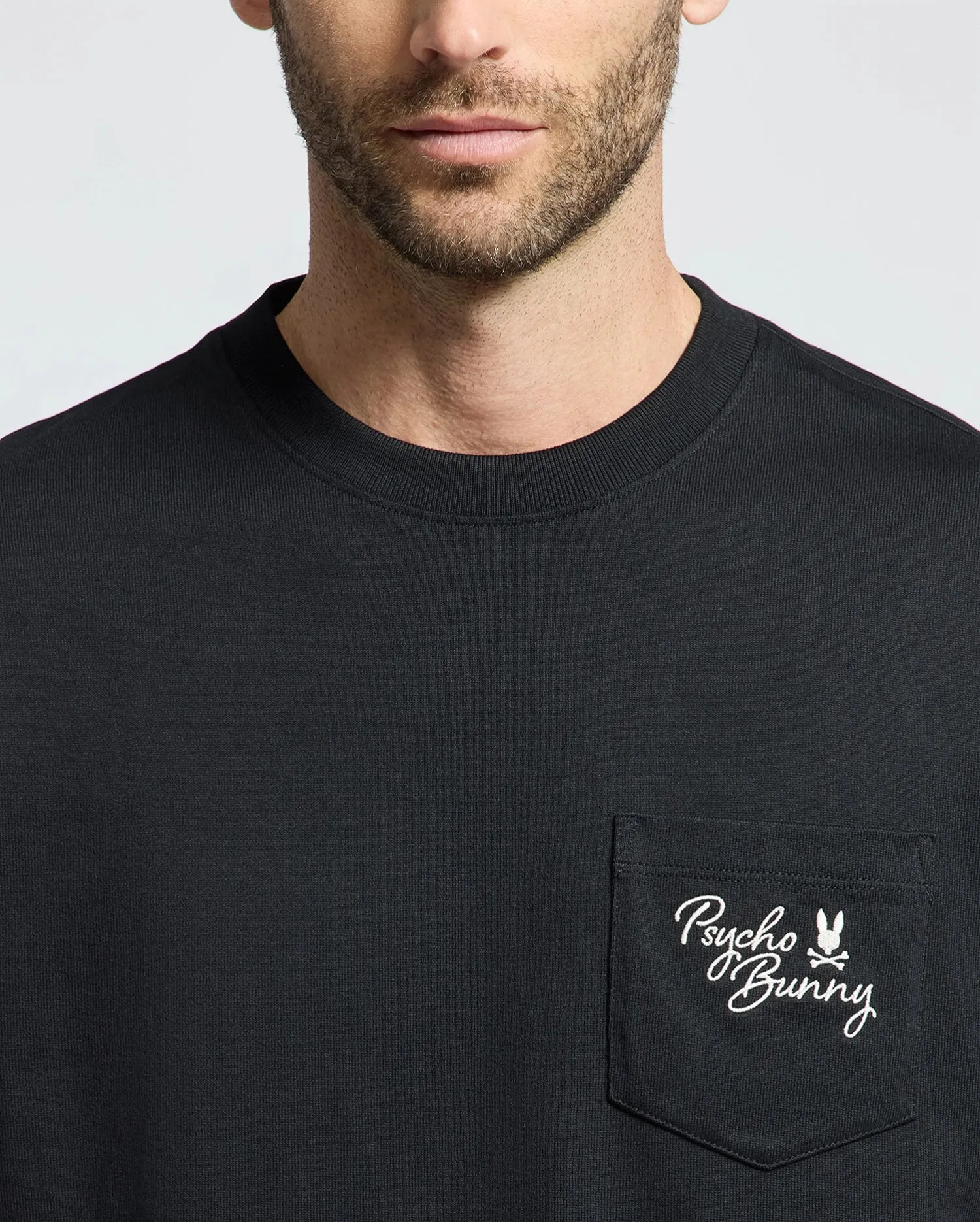 MENS DESERT OVERSIZED POCKET TEE - B6U512F200 sold by Psycho Bunny product image thumbnail 3