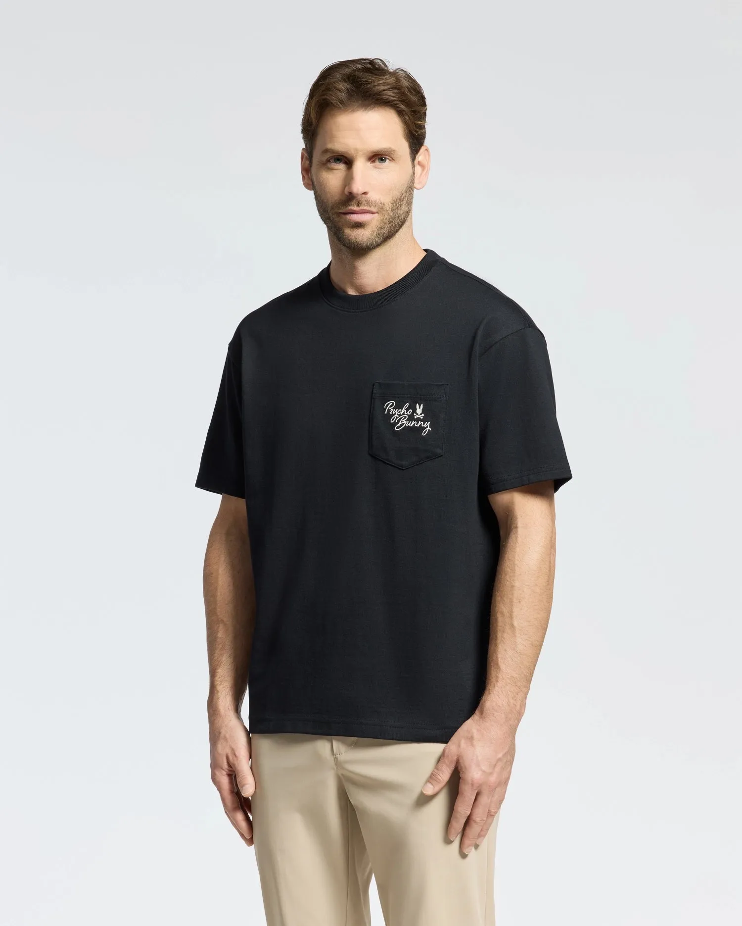 MENS DESERT OVERSIZED POCKET TEE - B6U512F200 sold by Psycho Bunny product image thumbnail 5