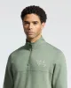 MENS DESERT 1/4 MOCK ZIP - B6S488F200 sold by Psycho Bunny
