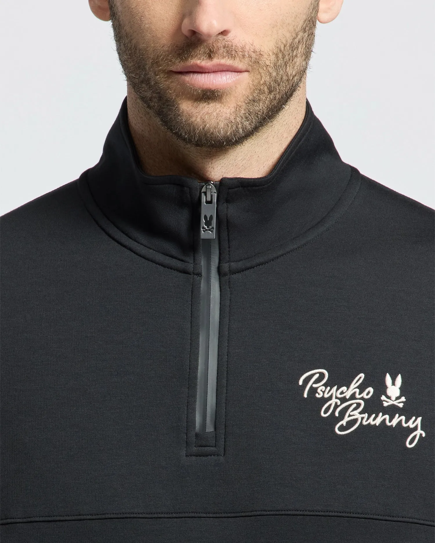 MENS DESERT 1/4 MOCK ZIP - B6S488F200 sold by Psycho Bunny product image thumbnail 3