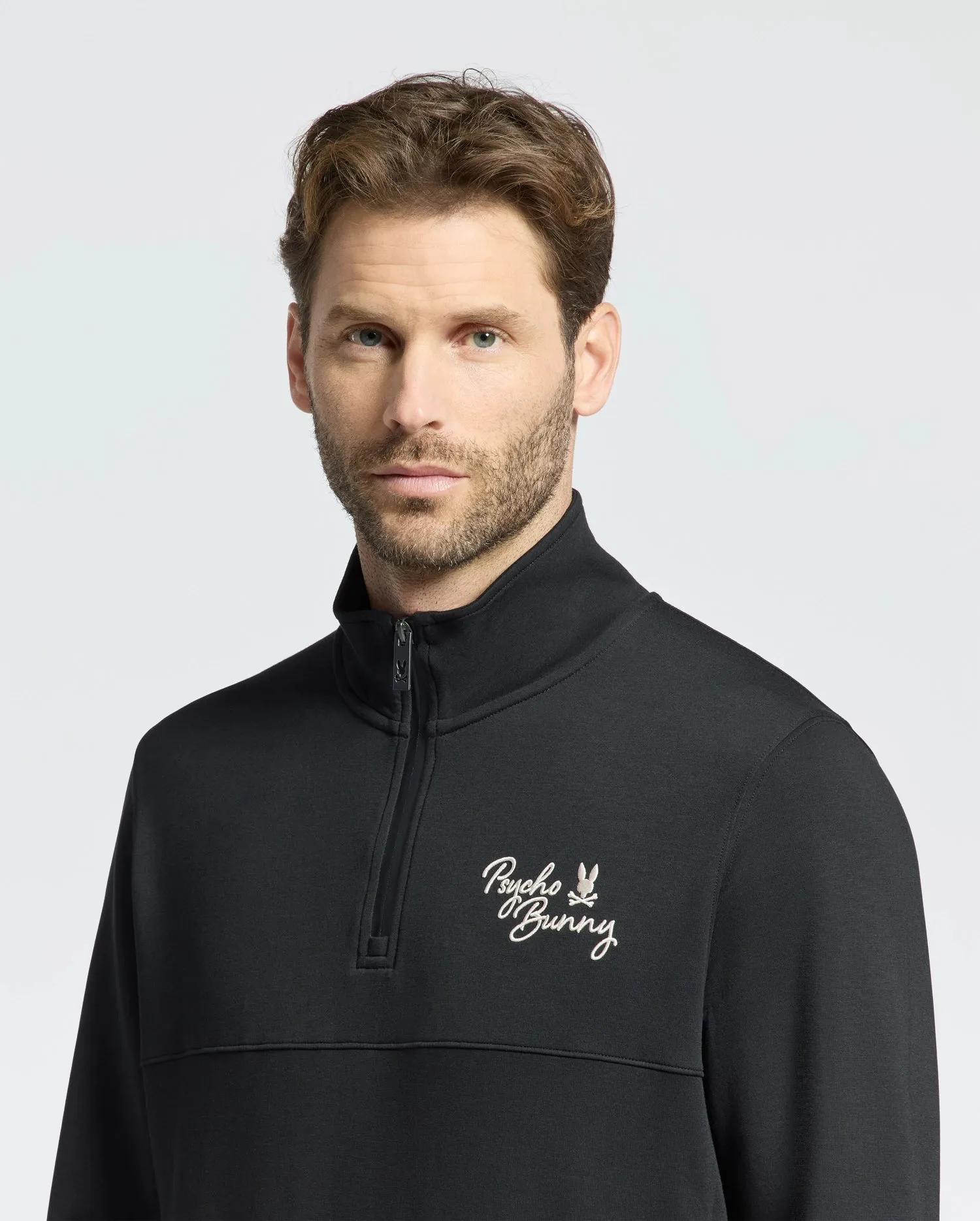 MENS DESERT 1/4 MOCK ZIP - B6S488F200 sold by Psycho Bunny product image thumbnail 2