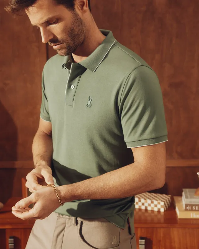 MENS BRYCE PERFORMANCE PIQUE POLO - B6K486F200 sold by Psycho Bunny