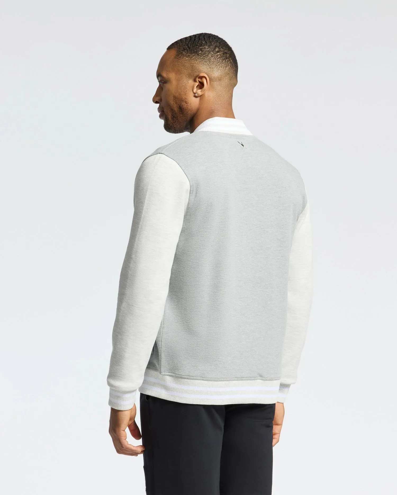 MENS HYDRA COLOR BLOCK KNIT BOMBER - B6J455F200 sold by Psycho Bunny product image thumbnail 5