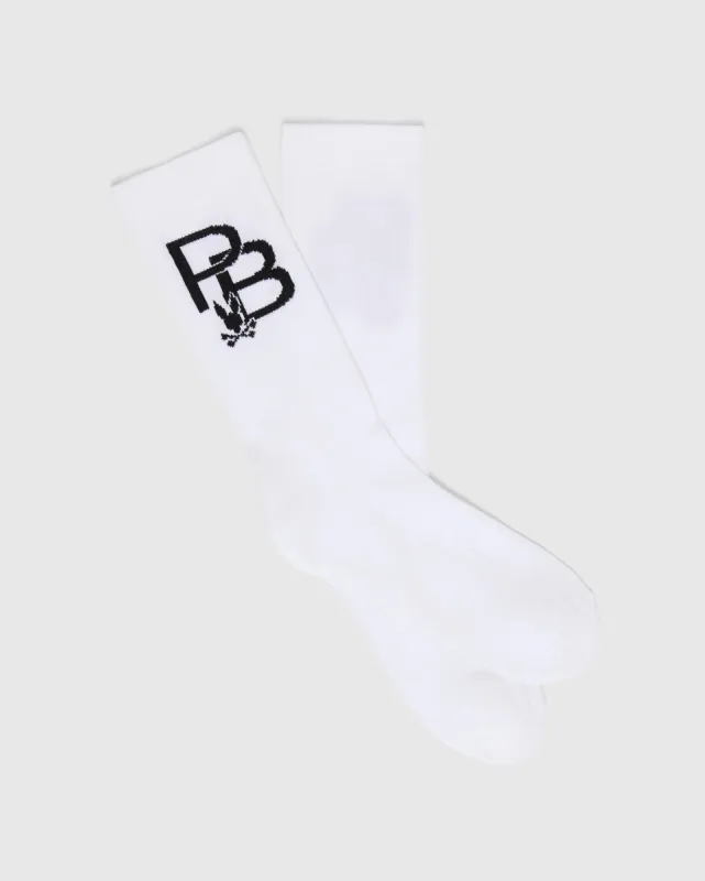 MENS PB SPORT SOCK - B6F501F200 sold by Psycho Bunny