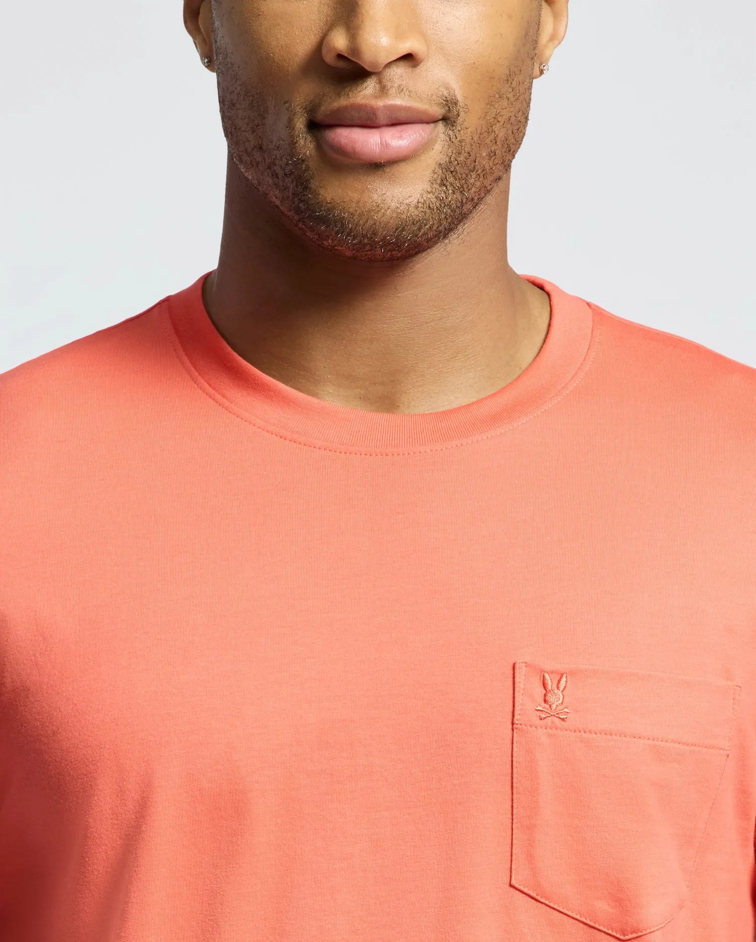 MENS BONNIE REGULAR FIT POCKET TEE - B6U011D200 sold by Psycho Bunny product image thumbnail 3