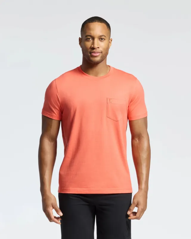 MENS BONNIE REGULAR FIT POCKET TEE - B6U011D200 sold by Psycho Bunny