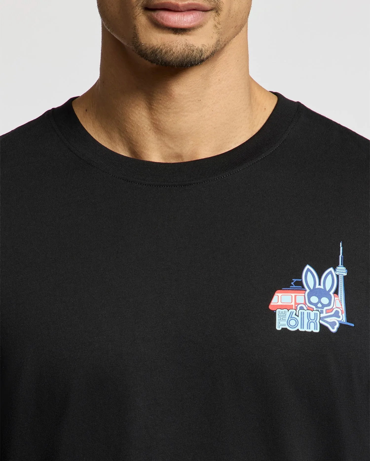 MENS TORONTO TEE - B6U383F200 sold by Psycho Bunny product image thumbnail 4