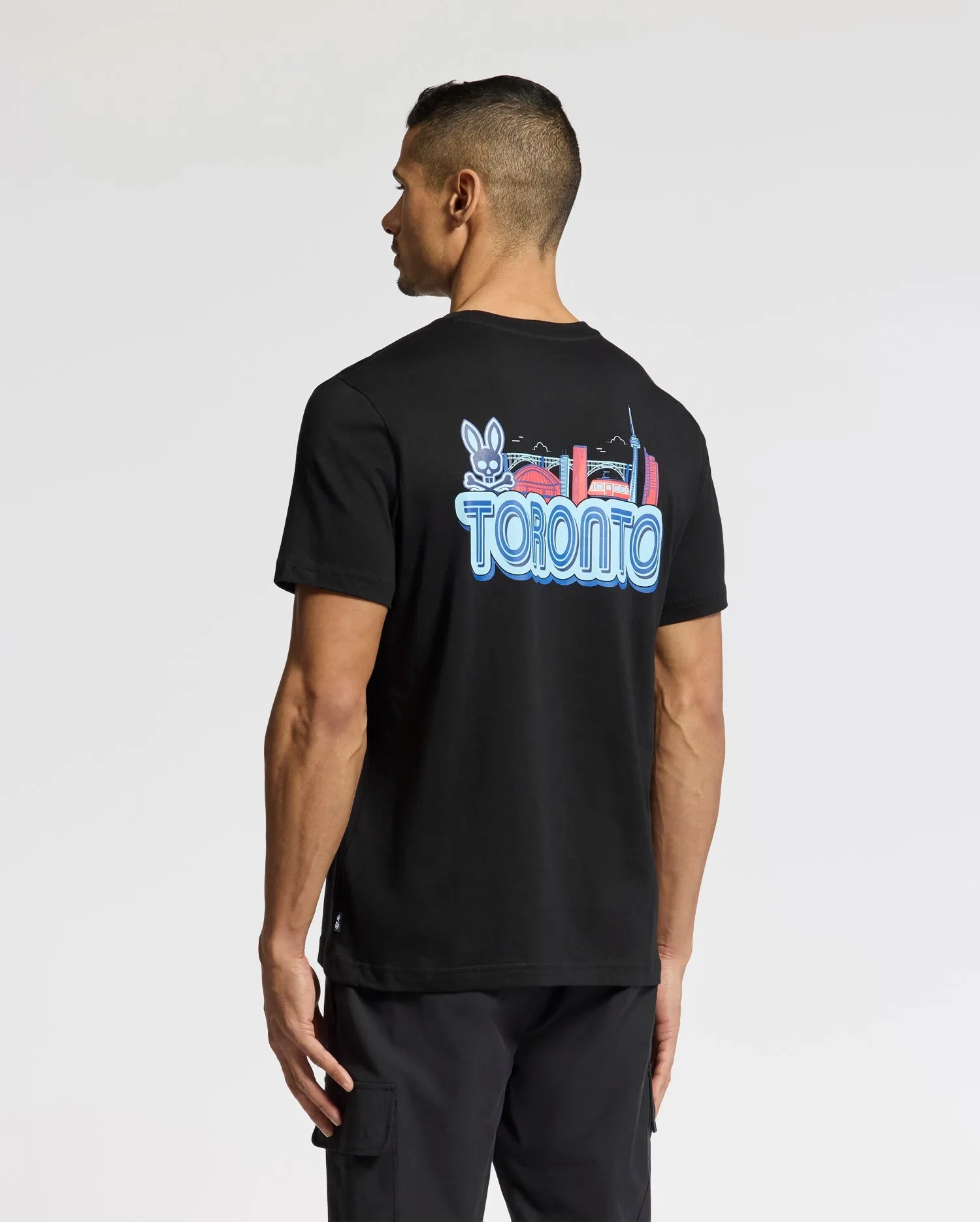 MENS TORONTO TEE - B6U383F200 sold by Psycho Bunny