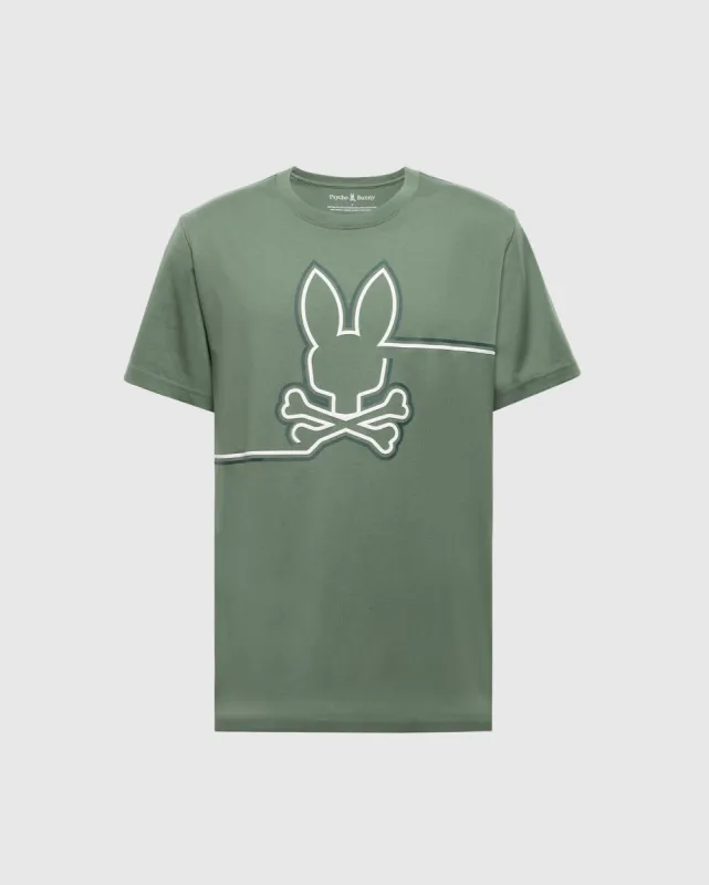 MENS CHESTER GRAPHIC TEE - B6U022D200 sold by Psycho Bunny