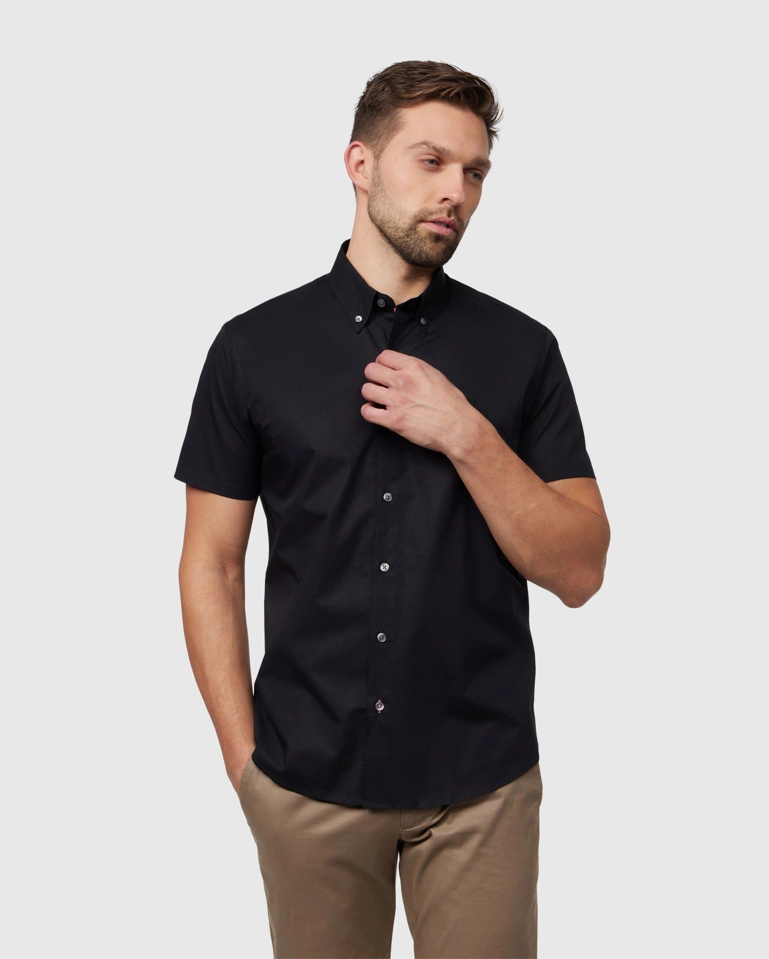 MENS ASHLAND SHORT SLEEVE SHIRT - B6Q351B200 sold by Psycho Bunny product image thumbnail 2