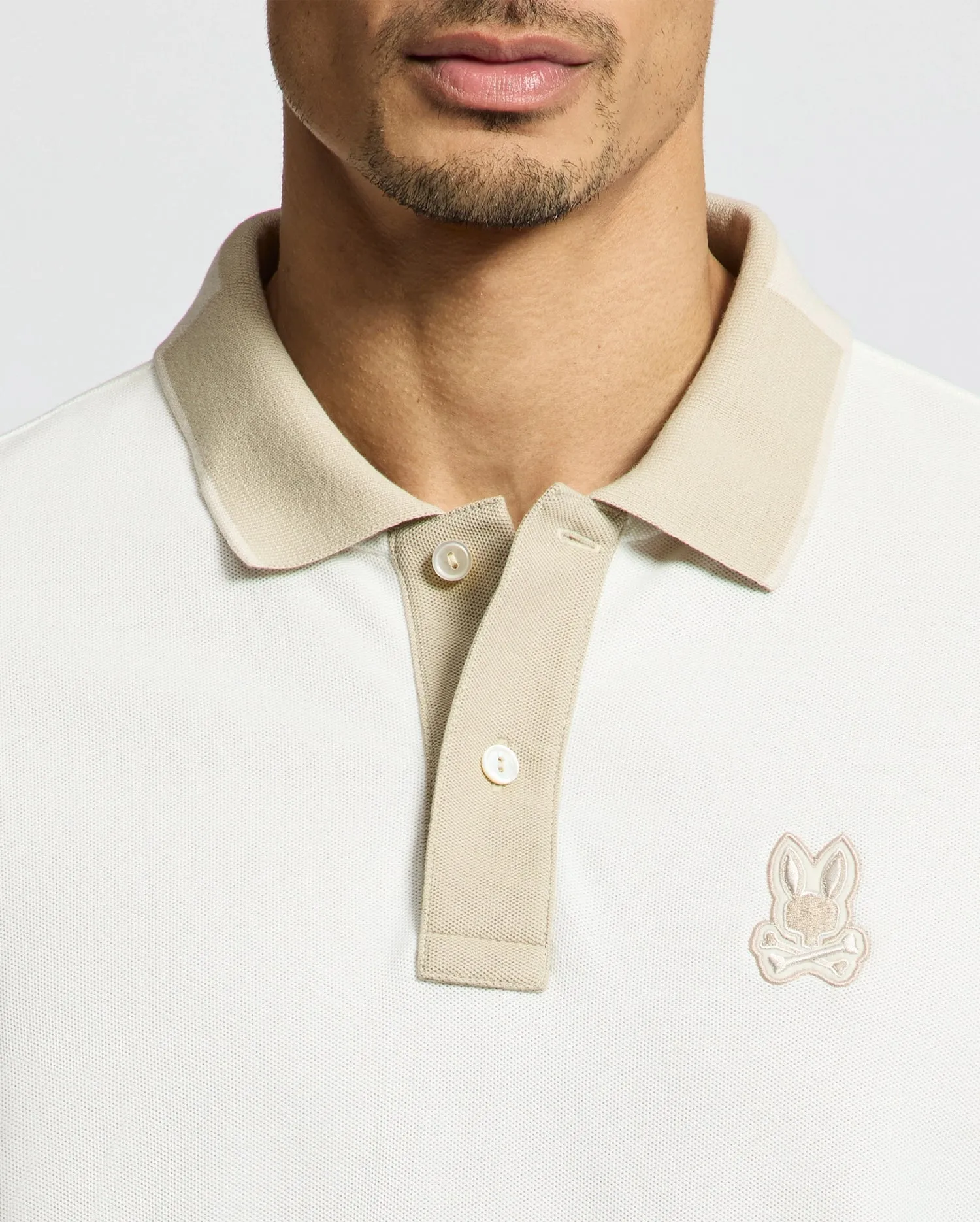 MENS NEW CASTLE PIQUE POLO - B6K487F200 sold by Psycho Bunny product image thumbnail 3