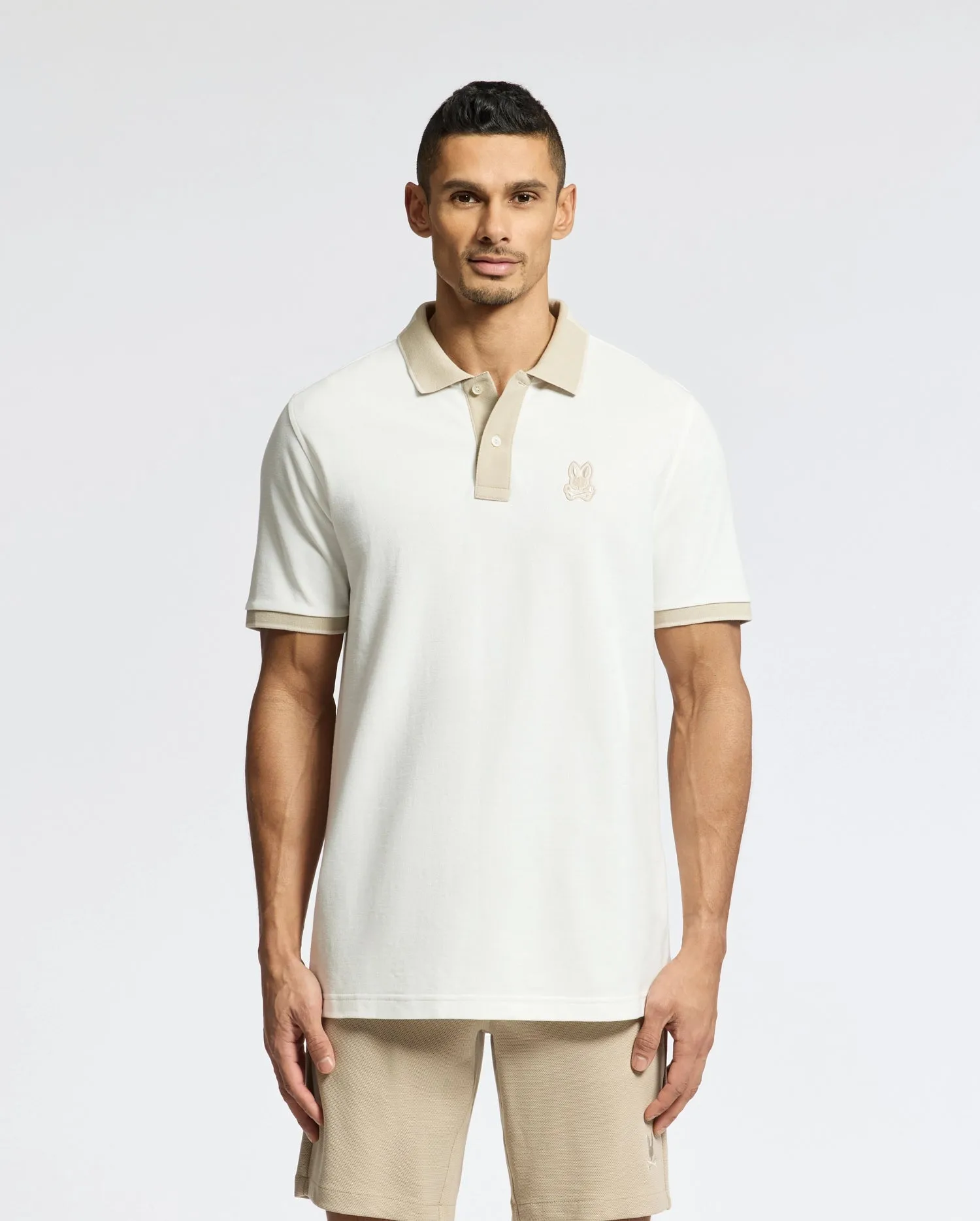 MENS NEW CASTLE PIQUE POLO - B6K487F200 sold by Psycho Bunny