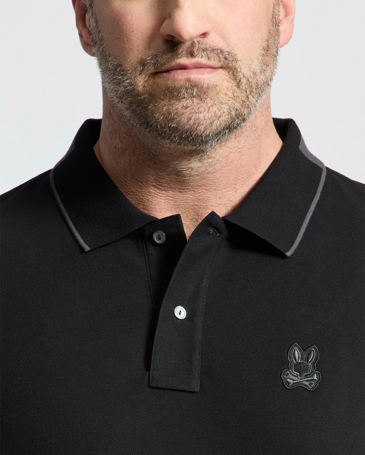 MENS BIG AND TALL NEW CASTLE PIQUE POLO - B9K487F200 sold by Psycho Bunny product image thumbnail 3